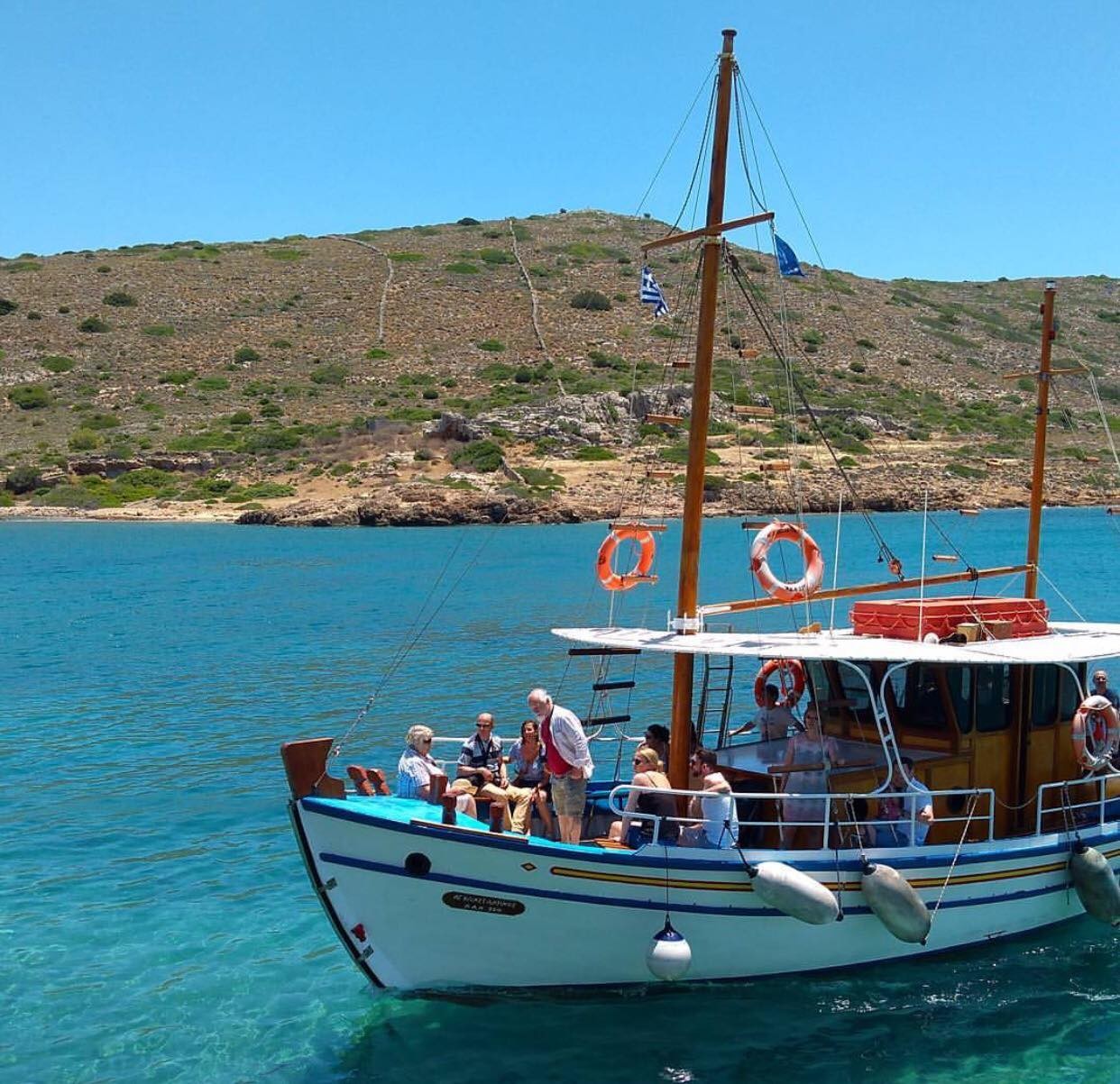 boat trips crete